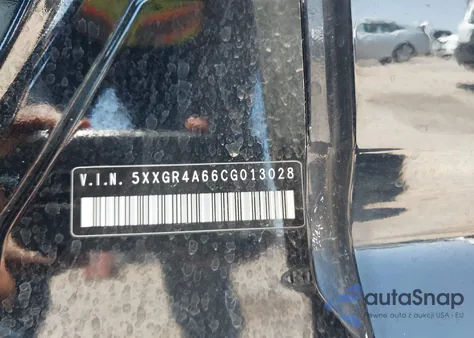 2012 Kia Optima Sx z USA, uszkodzony, nr VIN 5XXGR4A66CG013028